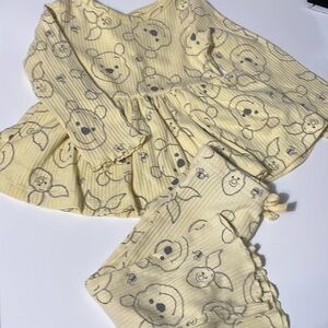 12 month Winnie the Pooh pant set -long sleeve
